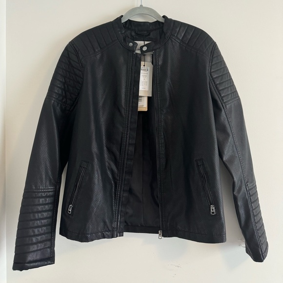 NWT Jack & Jones Biker Jacket - Picture 1 of 4